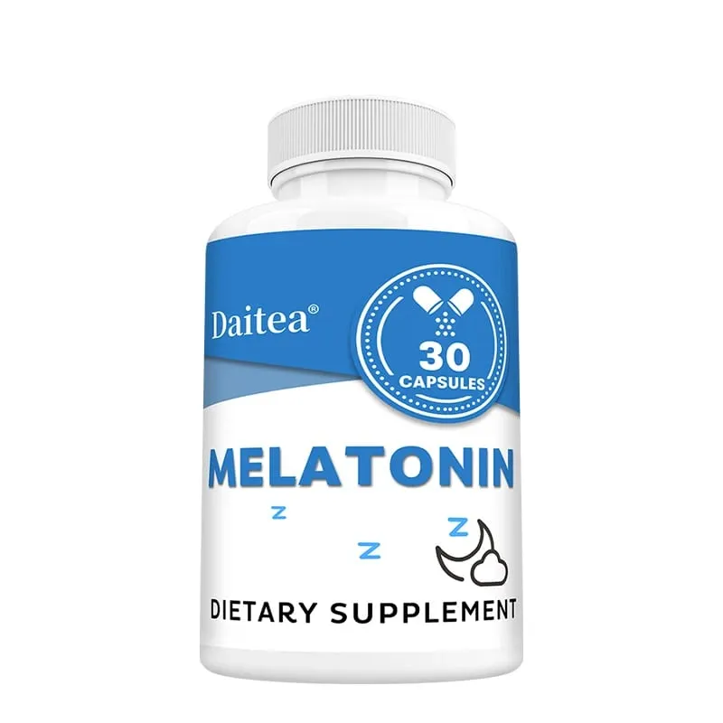 Kapsul Suplemen Melatonin 5 Mg - Dukungan Tidur Alami Relaksasi dan Ketenangan Meningkatkan Kualitas Tidur