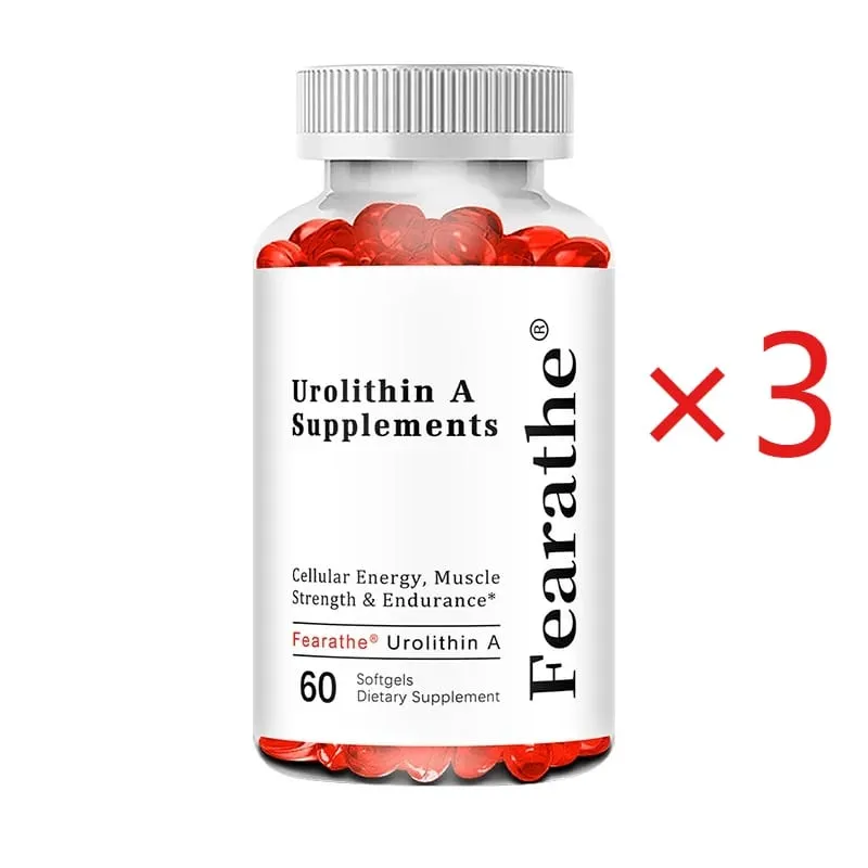 Urolithin A Capsules 5000mg Antioxidant Supports Cellular Health Mitochondrial Function Daily Energy & Healthy Aging