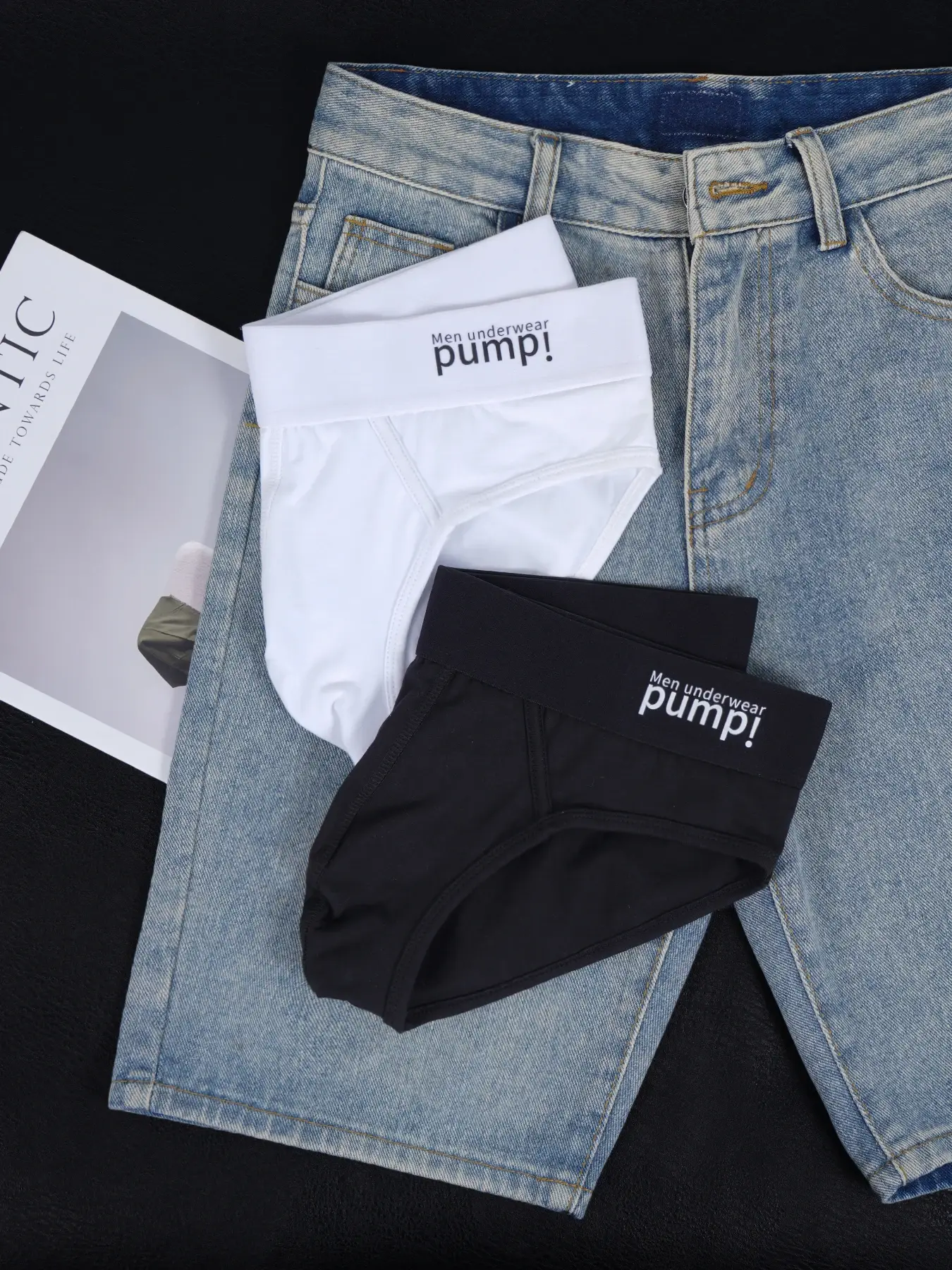 2 PCS Men's Cotton Briefs U Convex Pouch Soft Skin-Friendly Sexy Underwear — image 4