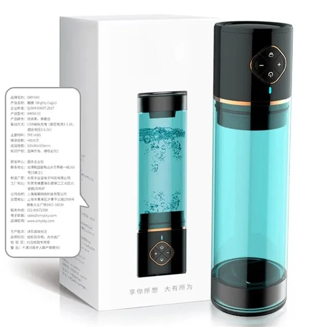 Automatic Water Penis Pump Sex Toy Male Electric Penis Training Enlargement Extender Stronger Bigger Erection Adult Sex Pleasure