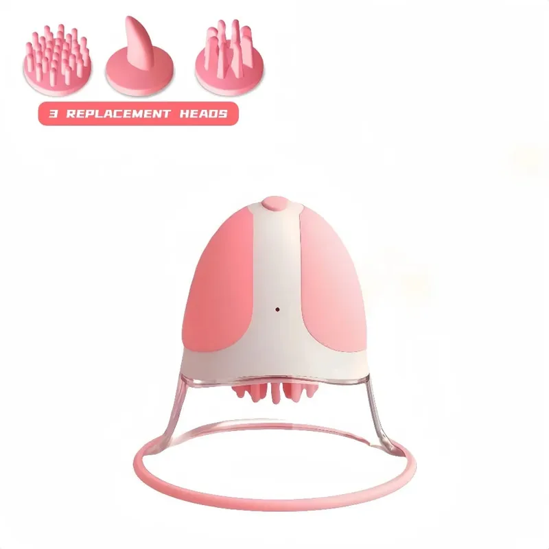 Nipple Licking Vibrator Breast Massager Stimulation Soft Tongue Licker Waterproof Adult Sex Toy for Women