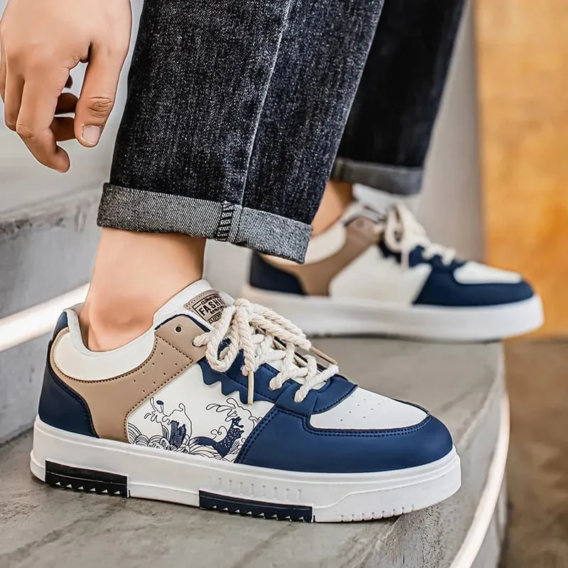 Men's sports and casual board shoes trendy men's shoes fashionable street shoes daily walking shoes — image 6