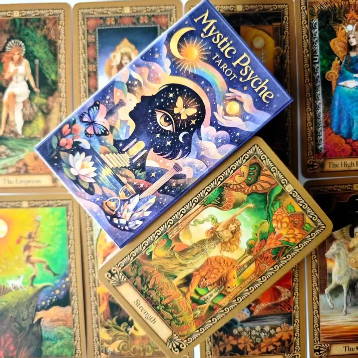 Mystic Psyche Tarot Deck – 78-Card Set for Intuitive Wisdom Spiritual Growth and Archetypal Exploration — image 2