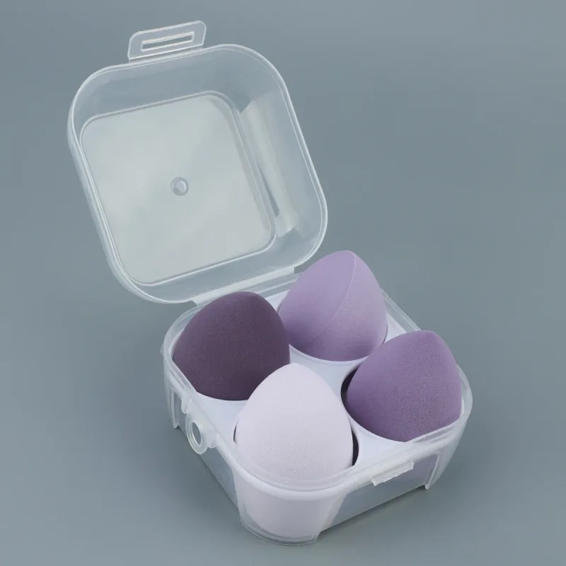 4/8pcs Cosmetic Puff Makeup Sponge Blender Beauty Egg Soft Foundation Sponges Powder Puff Women Make Up Accessories Beauty Tools
