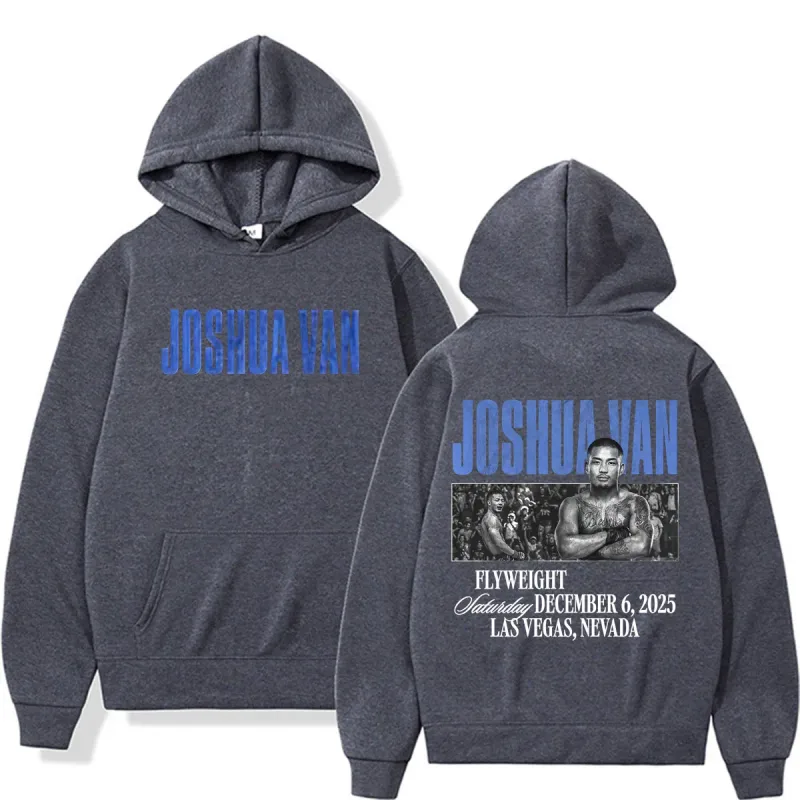 Joshua Van The Fearless Fan Gifts Hoodies Men's Clothing Violence Aesthetic Sweatshirt Casual Bodywarmer Fleece Hoodie Pullovers — image 5