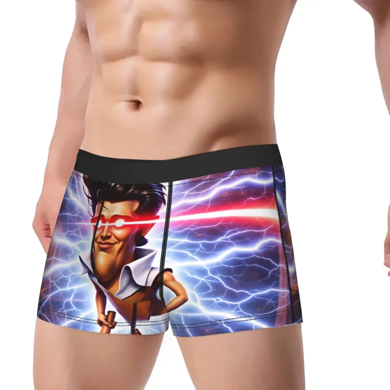 Calzoncillos tipo bóxer Charlie Kirk Meme, ropa interior, pantalones cortos aduaneros de alta calidad, calzoncillos novedosos para hombre, bragas de talla grande 2XL