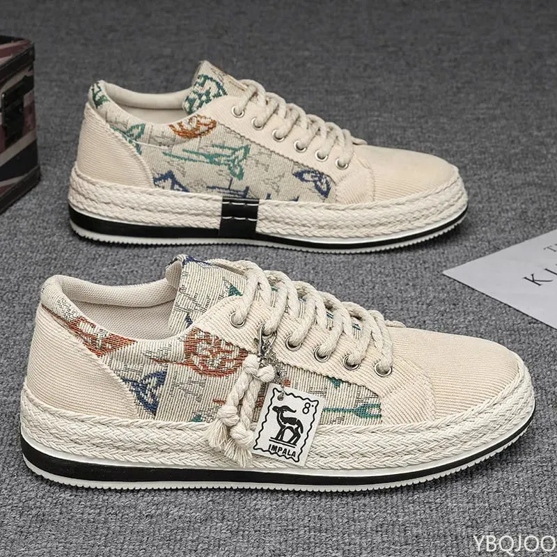 Men's spring summer breathable trendy casual lightweight shoes simple comfortable versatile men's shoes for daily use — image 1