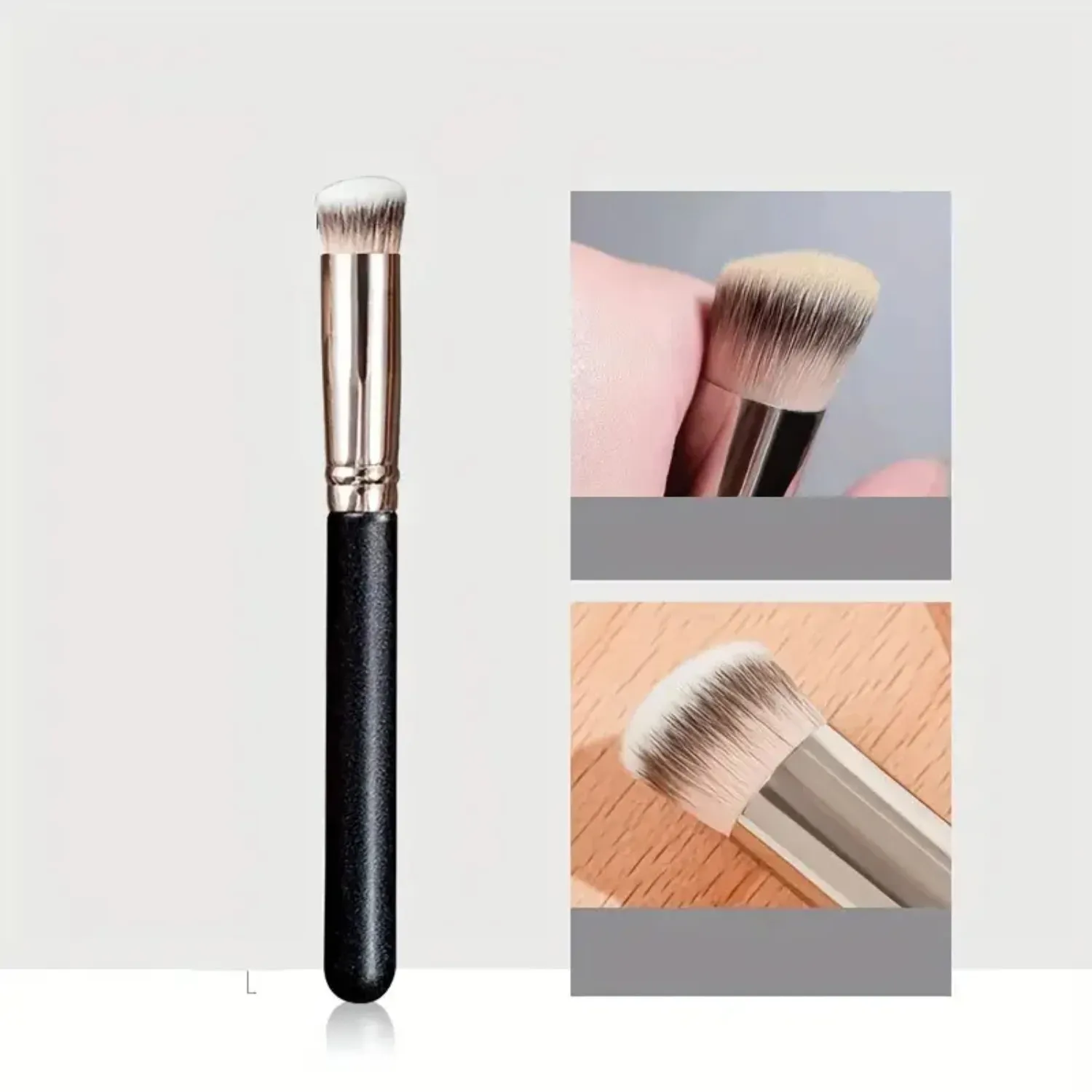 Foundation Concealer Brush Premium Contour Blusher Brushes Flawless Under Eye Dense Face Makeup Brush For Blending 170 270 370 — image 4