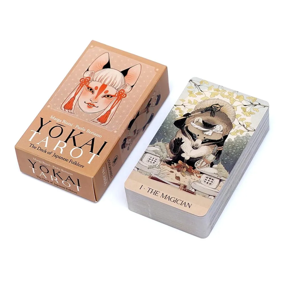 Yokai Tarot Deck Tarot Cards Rooted In Japanese Folklore English Version Board Game Family Telling Party Game Oracle Cards Toy — image 1