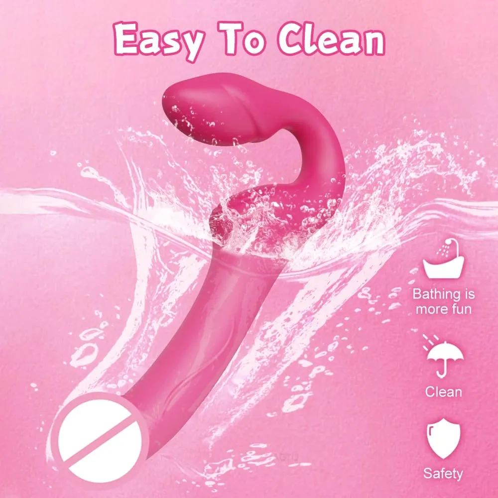 Double-Ended Vibrators for Women Wireless APP 3 in 1 Dildo Vibrator Lesbian G-Spot Dildos Couples Adults Toys Female Masturbator