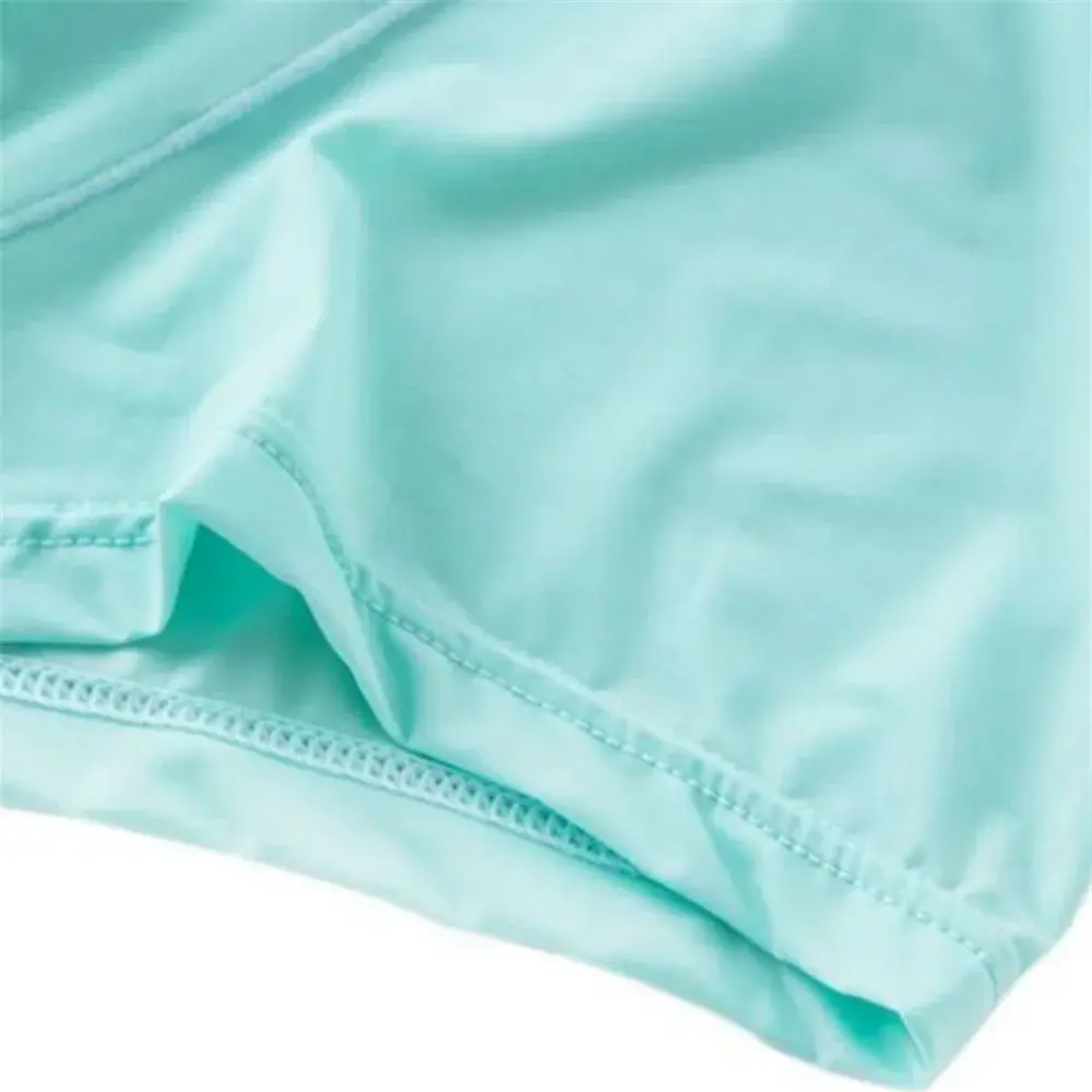 Transparente Boxer Männer Eis Seide Schnell Trocknend Männliche Badehose Sommer Nahtlose Unterwäsche Ultra-dünne Plus Größe Shorts