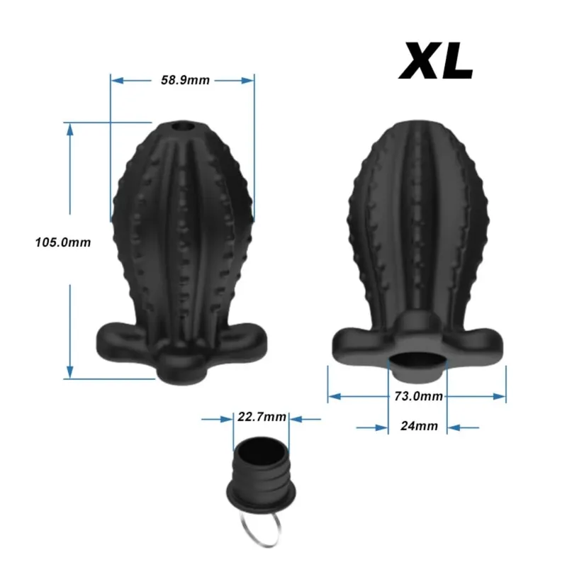4 Ukuran Silikon Butt Anal Plug Anus Terowongan Vagina Jangkar Shower Enema Dilatador Dildo Bdsm Mainan Wanita Pria Masturbasi Mainan Seks