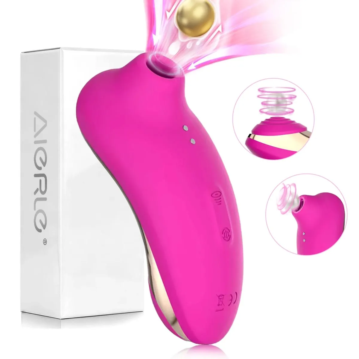 16 Sucking Vibration Modes Sucking Vibrator Female Vagina Massager Clitoris stimulator Vacuum Suction Sex Toys for Women — image 1