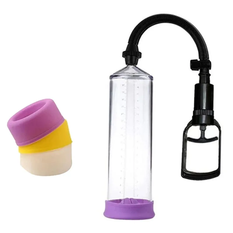 Sleeve Cylinder Flask Part Accessories for Penis Pump Replacement for Dick Extender Stretcher Vacuum Pumps Adult Sex Toys Men — image 1