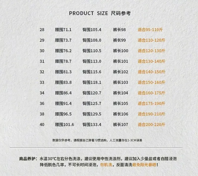 Mens Clothing Retro Tooling Pants Men's Loose Straight Men's Jeans 2026 New Trendy Brand Classic Coffee Y2k Baggy Harem Pants — image 4
