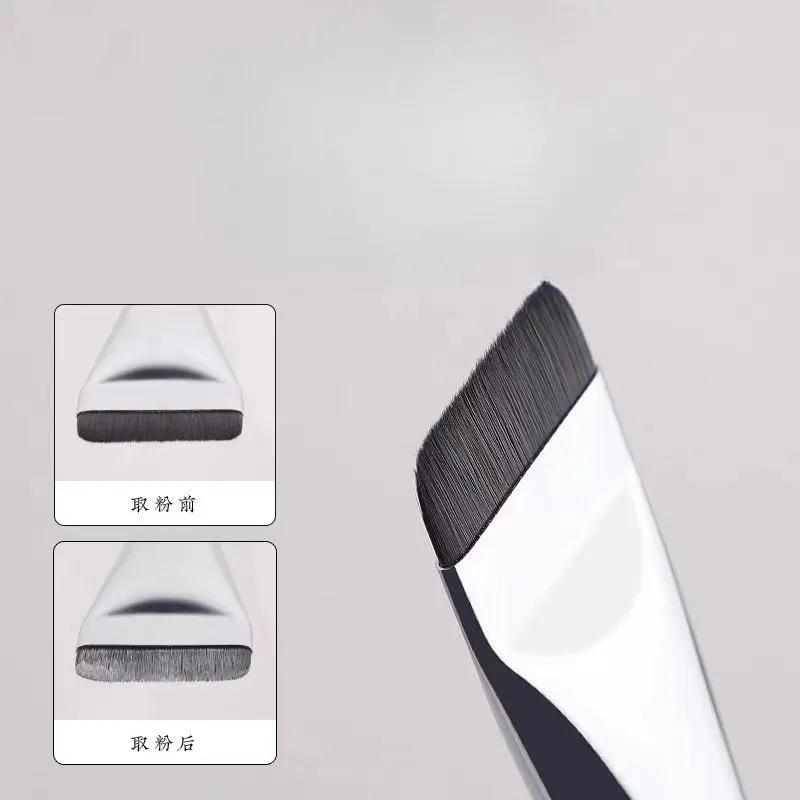 3pcs Flat Angled Makeup Brushes Set Foundation Concealer Contour Mask Brush Flat Head Cosmetic Tools