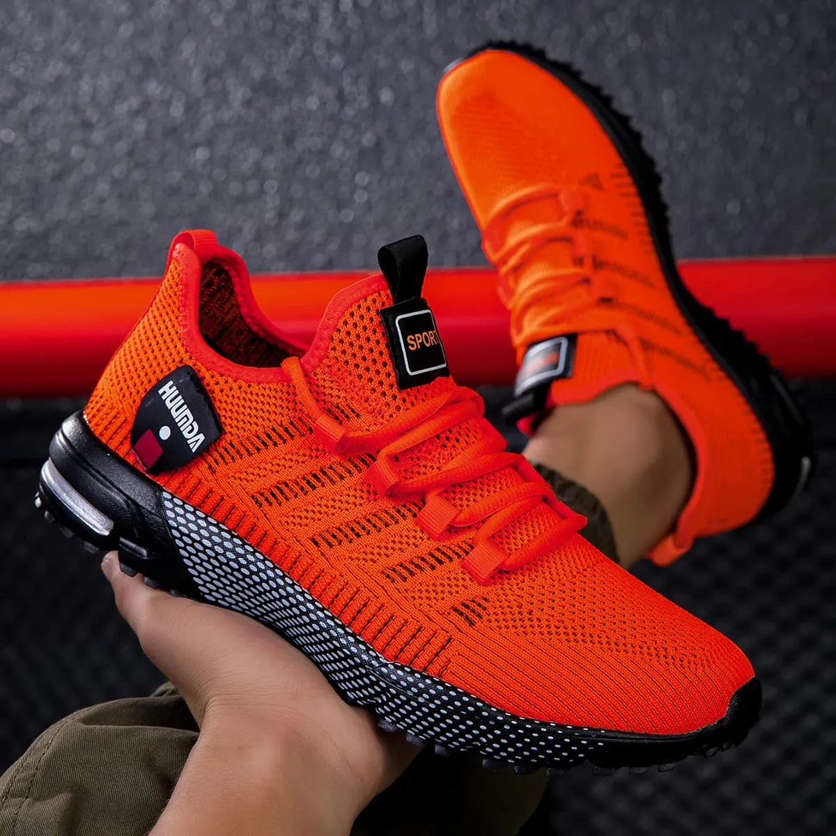 Summer Men Sneakers Lightweight Breathable Outdoor Casual Running Shoes Fashionable Tennis Training Shoes Men's Shoes — image 7