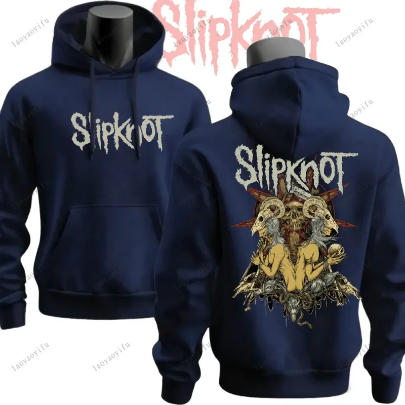 Men's New Style S-Slipknots Music Logo Metal Rock Band Women Men Hoodie Sweatshirts Novelty Trend Clothes Hoody Winter Pullovers