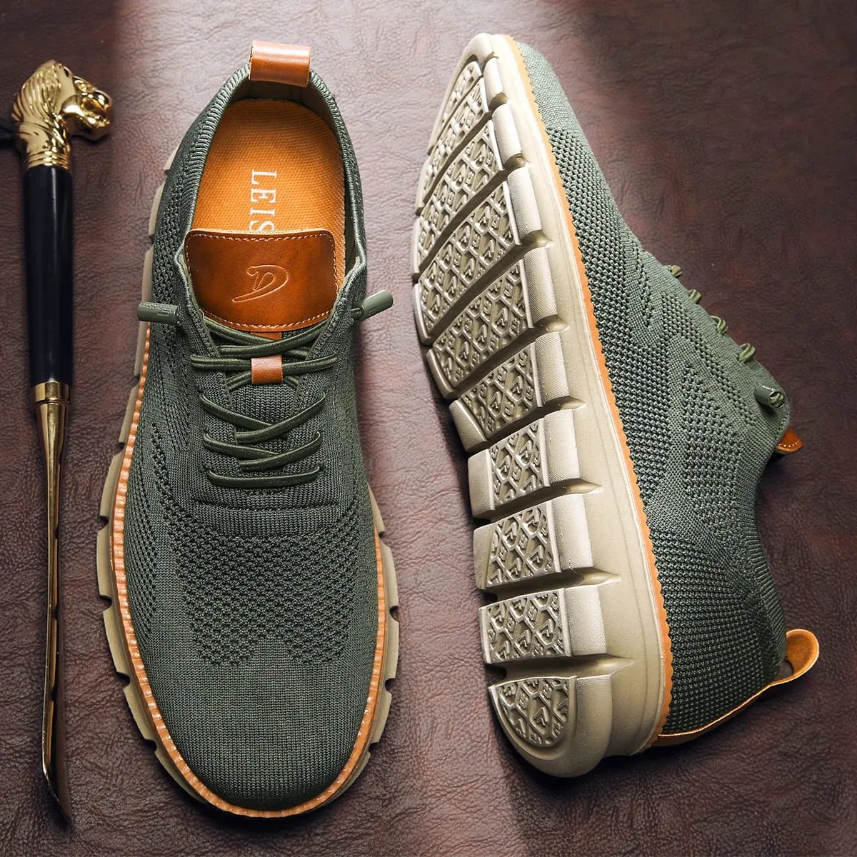 Men Casual Shoes Breeze Stylish Oxfords Fashion Formal Business Urban Breathable Shoes for Male Non Slip Dress Sneakers for Man — image 11