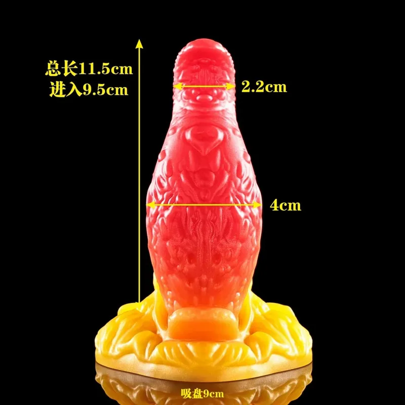 12 Zodiac Signs Series Alien-shaped Penis Realistic Dildo Vaginal Anal G-spot Stimulator with Suction Cup Orgasm Adult Sex Toys — image 11