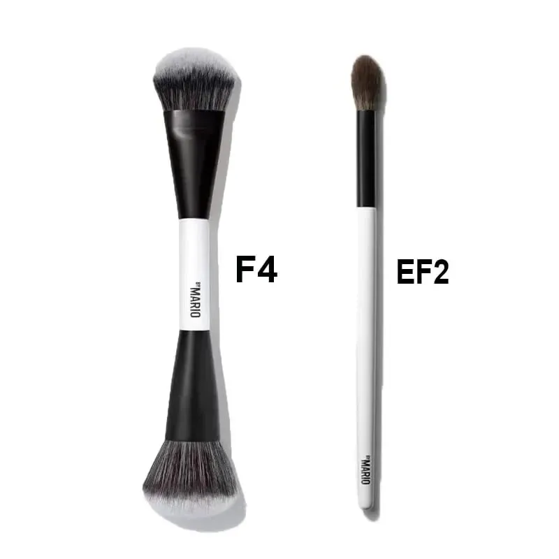 Soft Bristle Blush Highlighter Brush Kit Flawless Soft Glow Face Cosmetic Tools F1 F2 F3 F4 Pro Facial Blending Makeup Brushes — image 26
