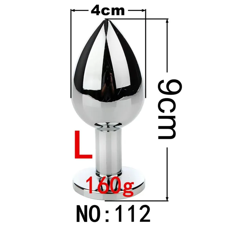 Black Spades Butterfly Metal Anal Plug for Women Men Couples Butt Plug Butt Toy Dildo Masturbator Anal Sex Toy for Adult Product