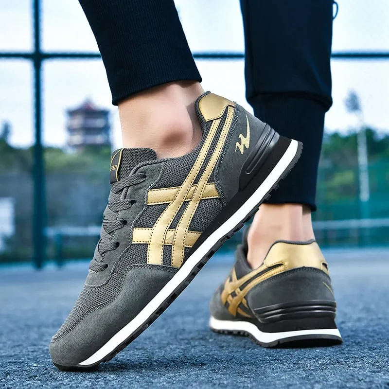Double Star Training Walking Shoes Breathable Mesh Sports Shoes Versatile Fashion Trendy Men's Shoes — image 5