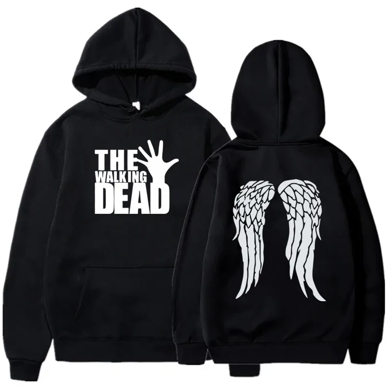 The Walking Dead Hoodies for Men Women Fashion Casual Harajuku Hoody Unisex Pullovers Hip Hop Loose Sweatshirt Men's Clothes