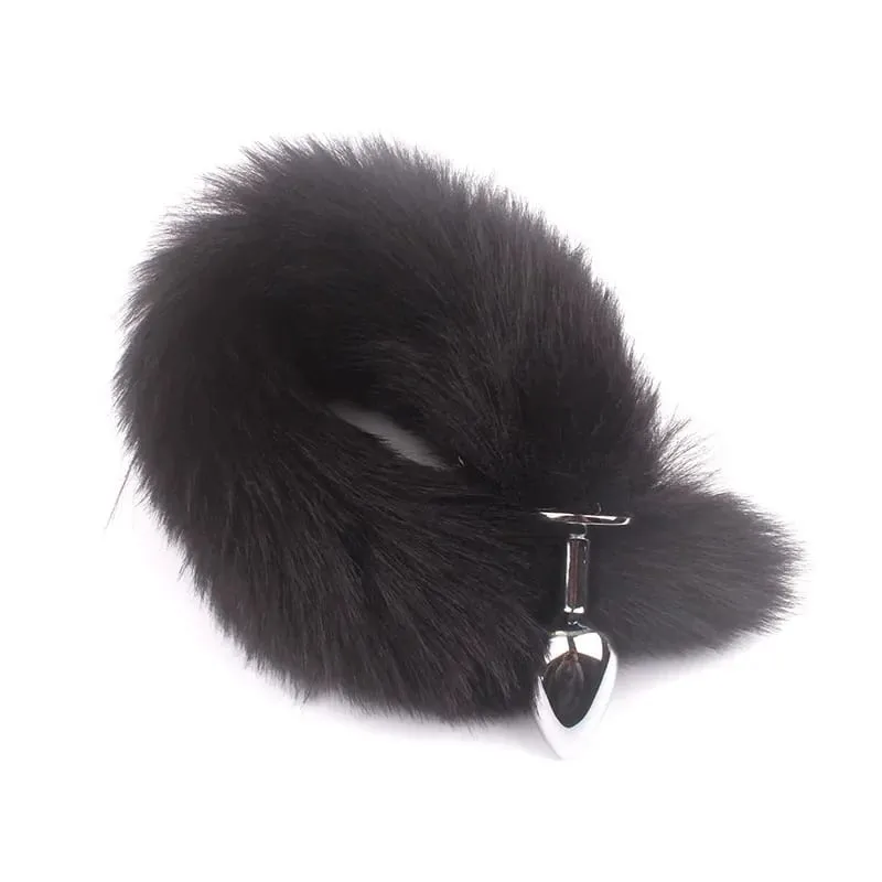 Fox Tail Anal Plug Sex Anal Toy Butt Plug For Women Adult Sex Toy Stainles Steel Anal Plug Smooth Butt Plug Cosplay Sex Toy