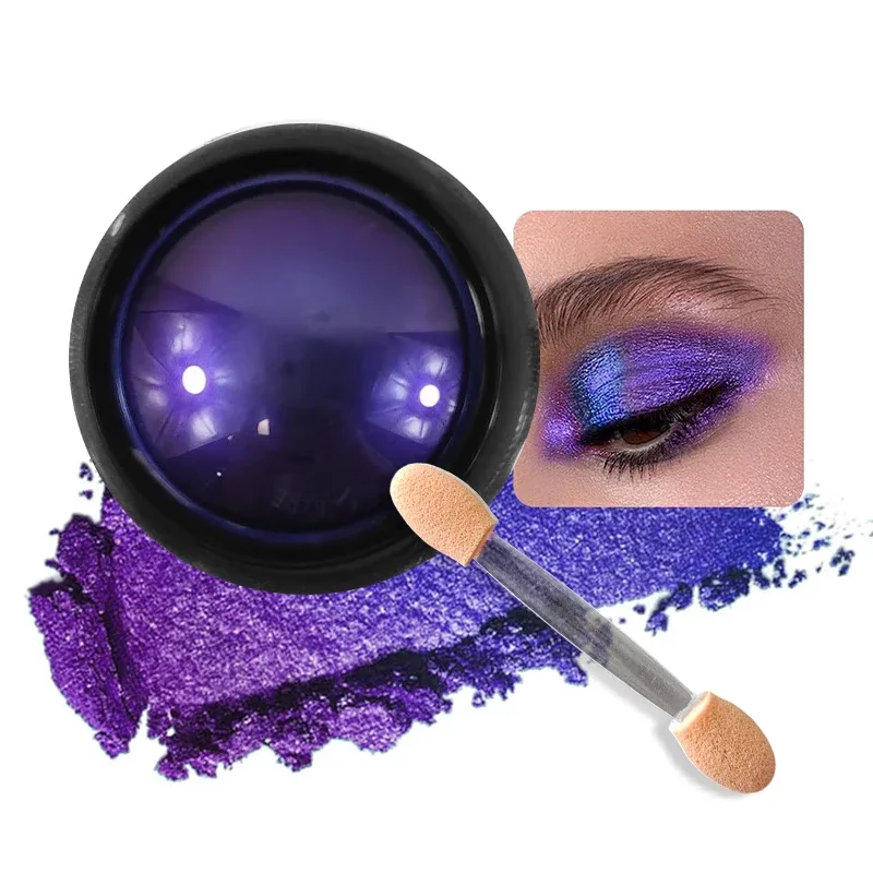 Multi-Chrome Chameleon Eyeshadow Powder Multi-Chrome Holographic Shifting Pigment for Eye Makeup Nail Art Cosplay
