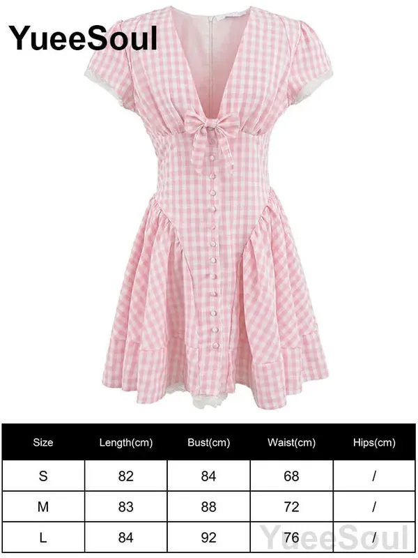 Pink Women's Dress Elegant Evening Birthday Party Female Dresses 2026 Summer New Sweet Cute Y2K Casual High Street Lolita Dress — image 14