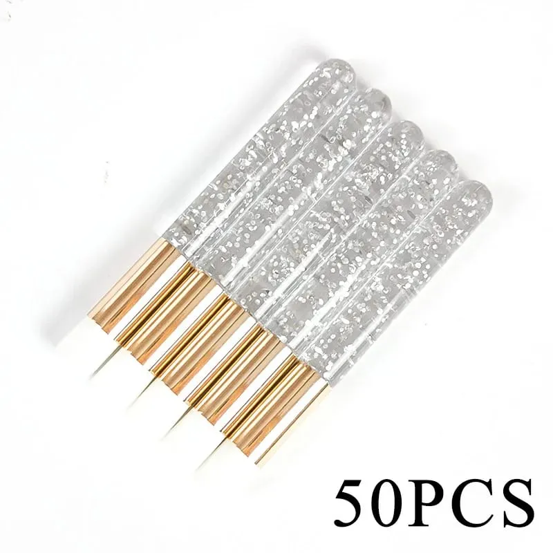50/100pcs Eyelash Cleaning Brushes for Eyelash Extensions Glitter Lash Shampoo Brushes Nose Pore Cleansing Makeup Tools
