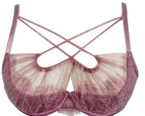 Summer Lace Embroidery Cross Tie Lingerie Set Sheer Mesh Push Up Bra Comfortable Daily Wear Underwear for Women Size 32-38 — image 17