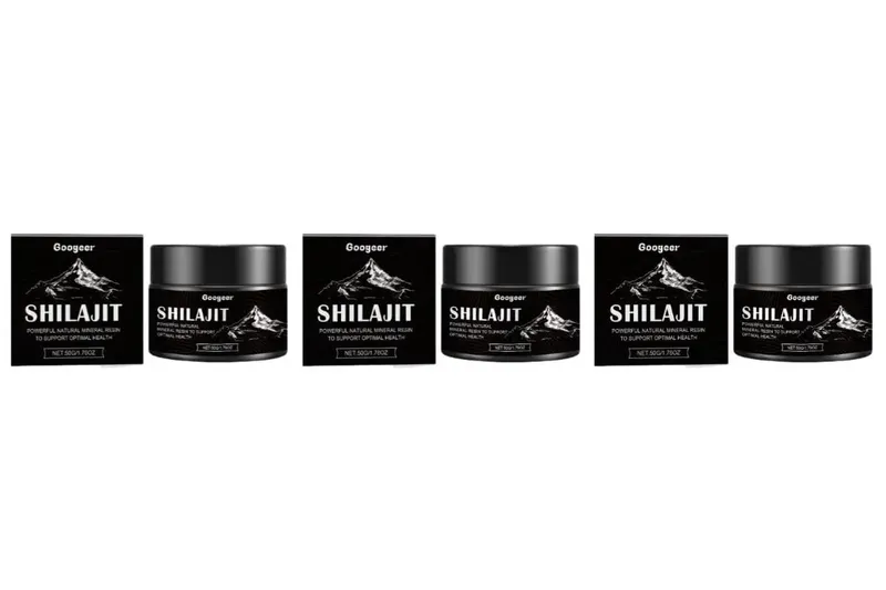 Googeer Shilajit Resin Paste Energy Vitality Support for Men & Women Vegan Non-GMO 50g Daily Supplement