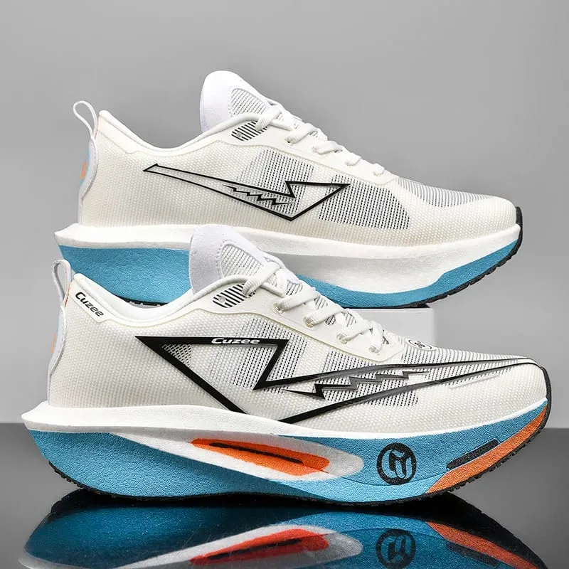 Unisex Athletic Marathon Sneakers Casual Men Speciality Training Race Sports Carbon Board Lightweight Comfortable Running Shoes — image 5