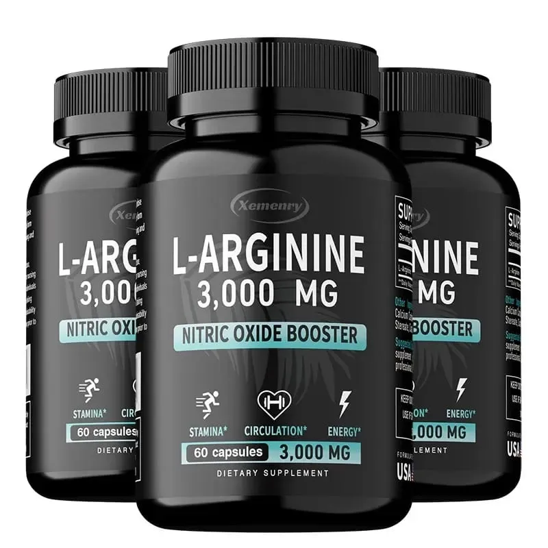 L-Arginine 3000mg - Men's Strength and Endurance Supplement To Improve Sexual Performance and Support Reproductive Health — image 10