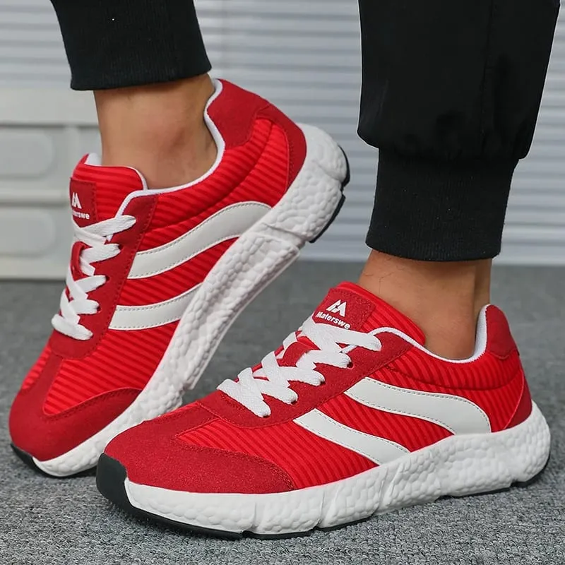 Unisex EVA Soft Sole Running Shoes Lightweight Vintage Multi-Use Sneakers Big Size Breathable Wear Resistant Walking TennisShoes — image 3
