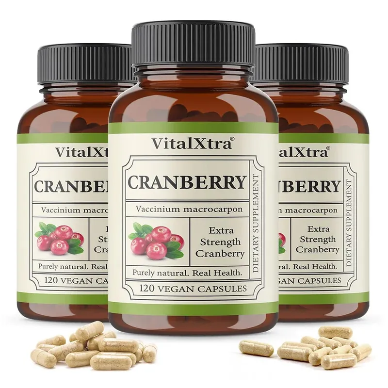 Cranberry Capsules - Supports Cardiovascular Health Enhances Immunity Supports Urinary Tract Health — image 11