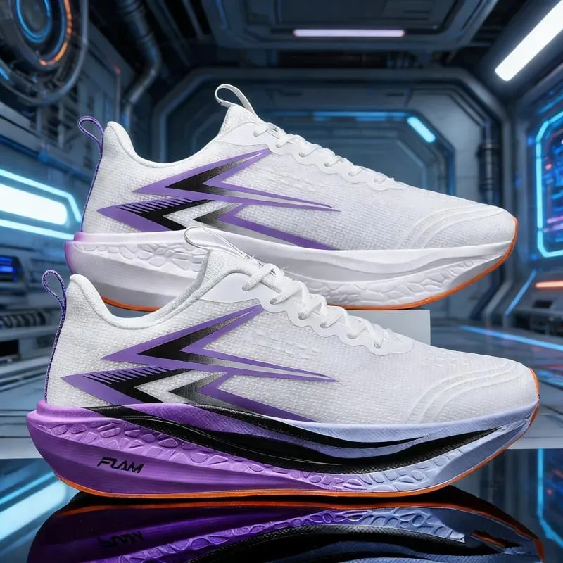 Running Shoes Carbon Board Speciality Marathon Men Sports Breathable Lightweight Women's Comfortable Athletic Nonskid Sneakers — image 13