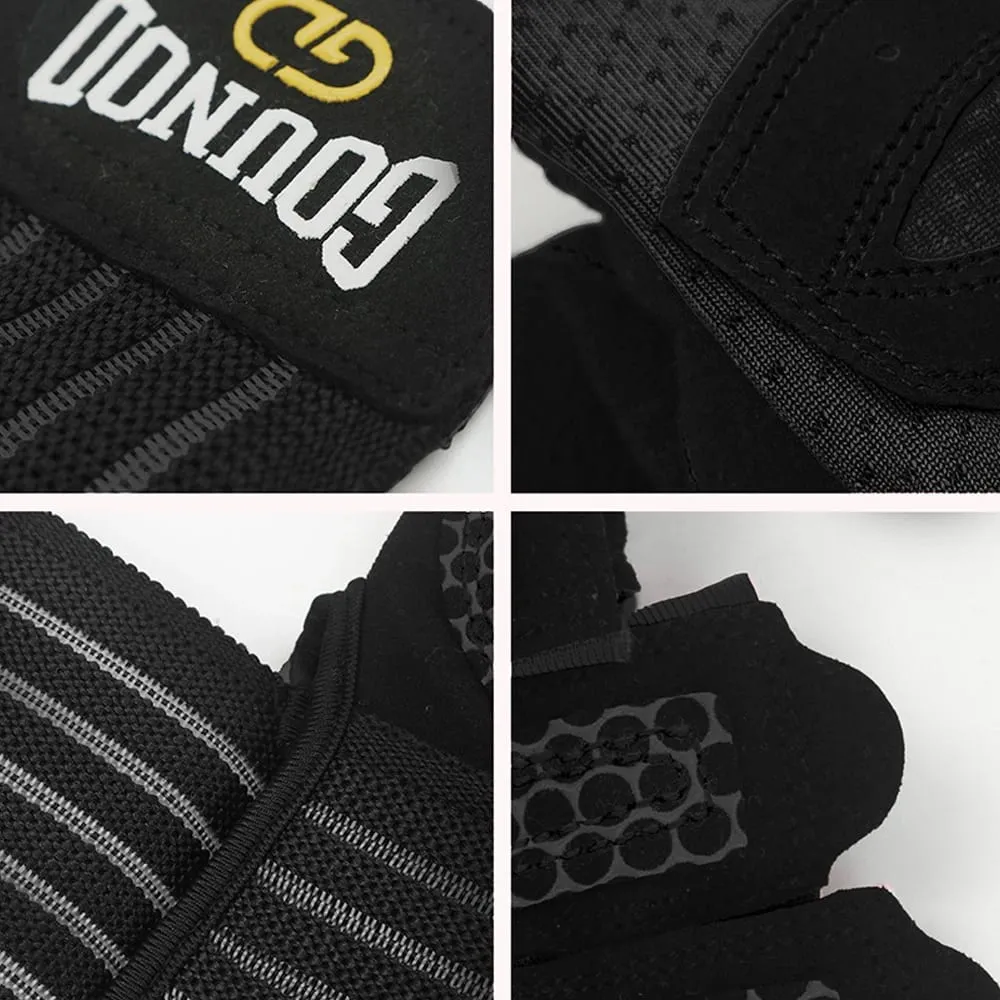 Padded Fitness Training Gloves Wrist Support Full Palm Protection Enhanced Grip Unisex For Weight Lifting Gym Workout