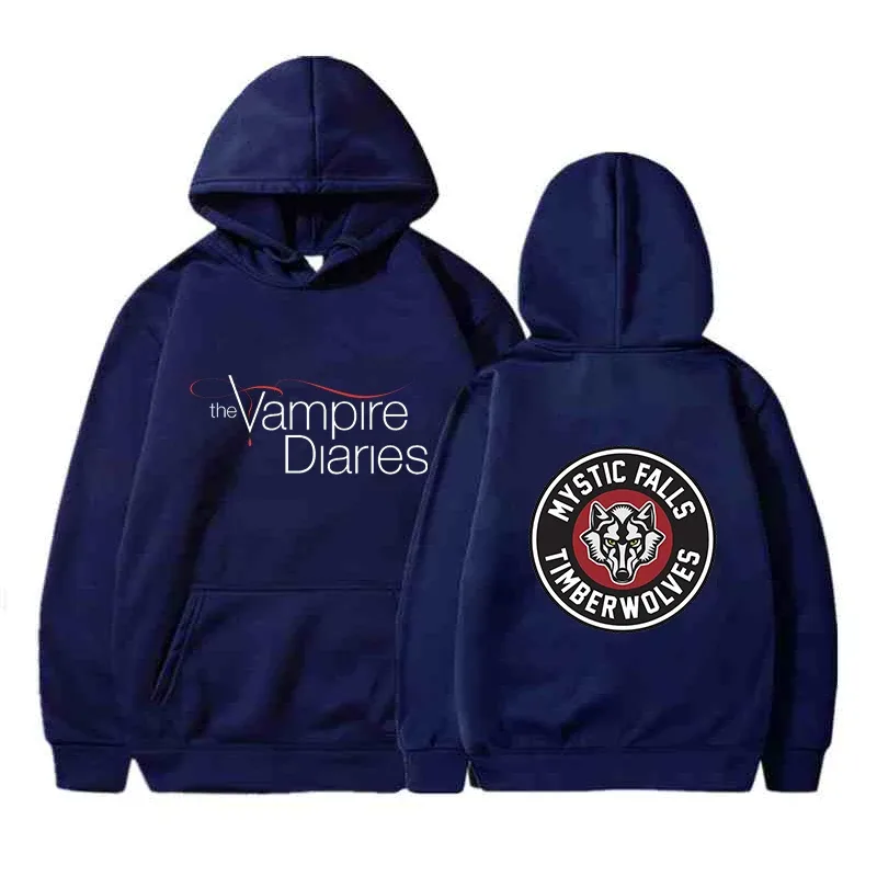 The Vampire Diaries Hoodies Men Clothes Long Sleeve Women Loose Streetwear Autumn Funny Sweatshirt Fashion Casual Hoodies — image 19