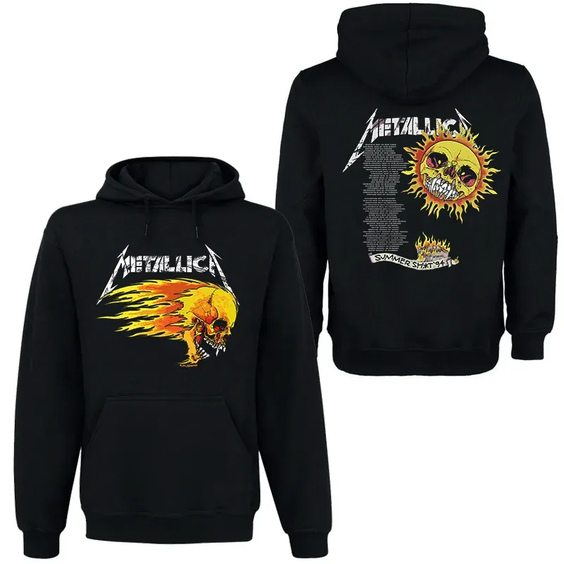 Band Rock Dark Wind Hoodie Men's Street Hip Hop Top Comfortable Hooded Sweater Fall_Winter Personality Men's Clothing — image 14