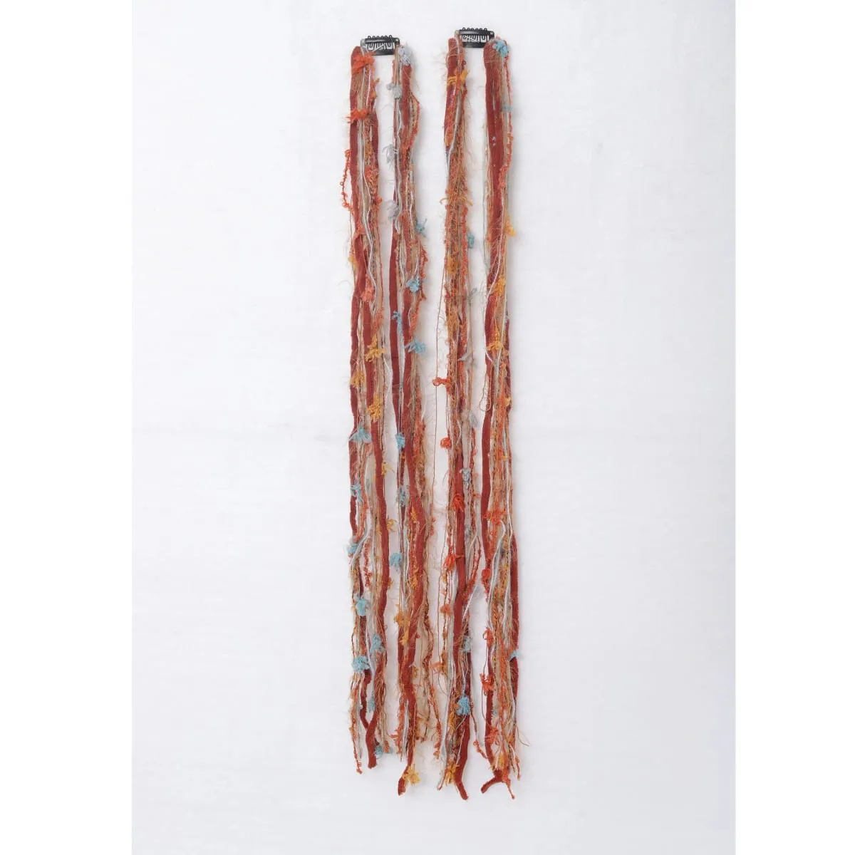 Clip In Dreadlock Hair Extensions Bohemian Frayed Wispy Thin Synthetic Boho Braids For Women Daily Rave Party Hairstyle — image 9
