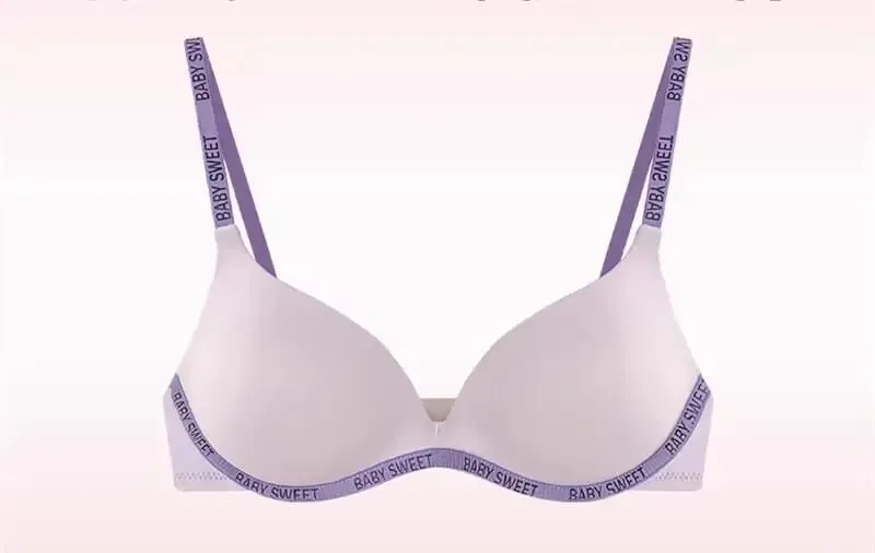 Hot Dopamine Bright Color Seamless Lingerie Set Sexy Push Up Small Breast Enhancer Wireless Comfort Daily Wear Plus Size 32-38 — image 12