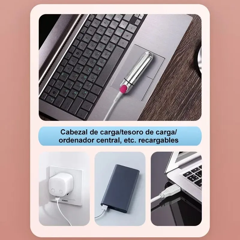 Mini Bullet Women Vibrator Powerful Vibrating G-Spot Vagina Stimulator Strong Shock Dildo Clitoris Massager Sex Toys for Women — image 5