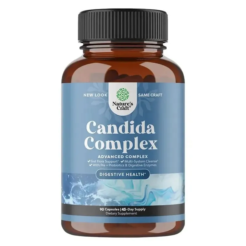 Candida Complex - Probiotik dan Enzim Pencernaan Ramuan Semulajadi Untuk Menyokong Kesihatan Penghadaman dan Keseimbangan Flora Usus — image 9