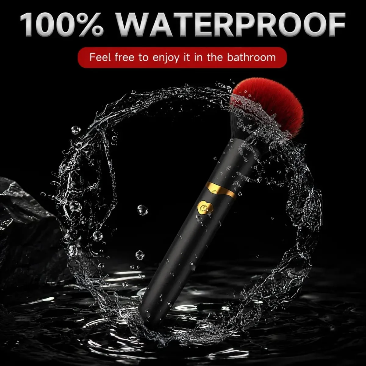 Brosse de maquillage AV baguette vibrateur fournitures pour adultes Massage puissant Clitoris pour 18 + stimulation vaginale automatique du point G pour jouet sexuel — image 5