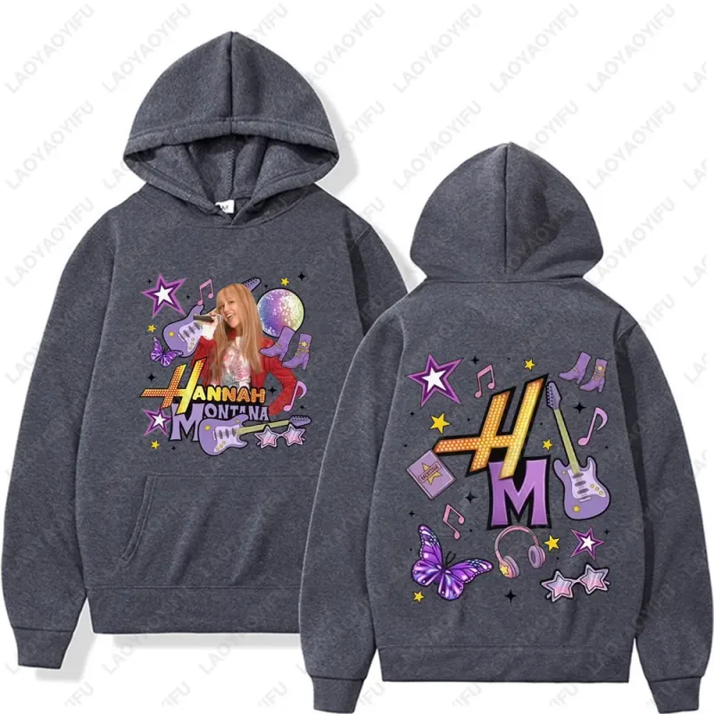 Hannah Montana 20Th Anniversary Printed Hoodies Men Women Fashion Aesthetic Sweatshirts Long Sleeve Pullovers Streetwear — image 13