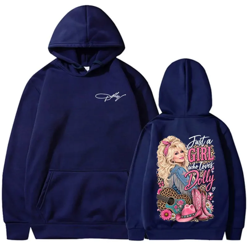 Dolly Parton Country Music Hoodies Men Women Clothing Fashion Harajuku Pullovers Casual Long Sleeve Oversized Hooded Sweatshirts — image 3