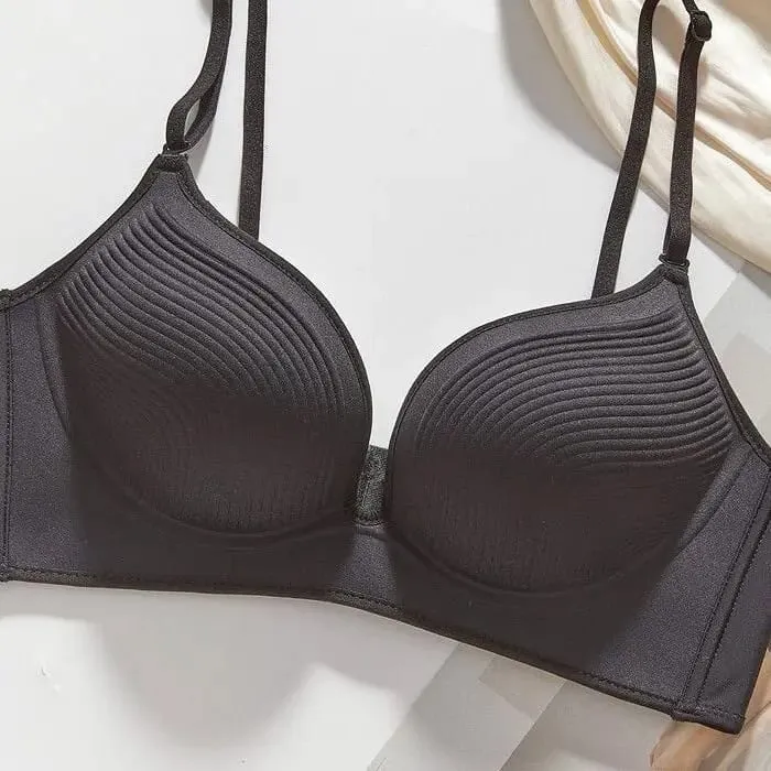 Women's Ultra-Thick 10cm Seamless Push-Up Bra Adjustable Lingerie for Small Breasts Comfortable Underwear